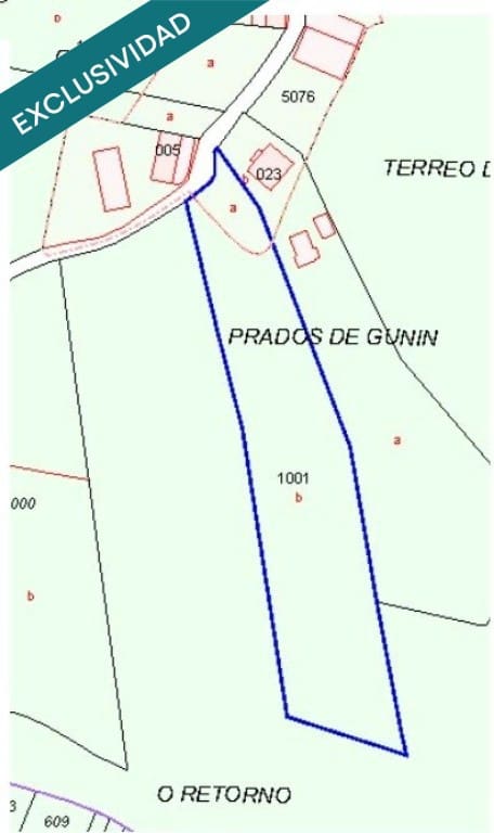 Byggegrund til salg i Santiago de Compostela - € 43.500 (Ref: 9595305)