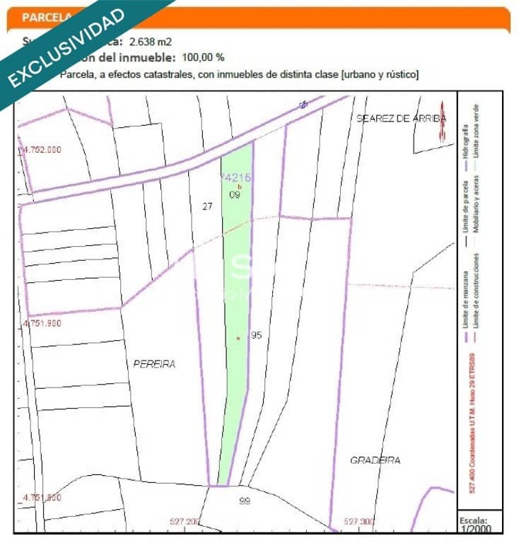 Terreno Não Urbanizado para venda em Ames - 57 800 € (Ref: 9595321)
