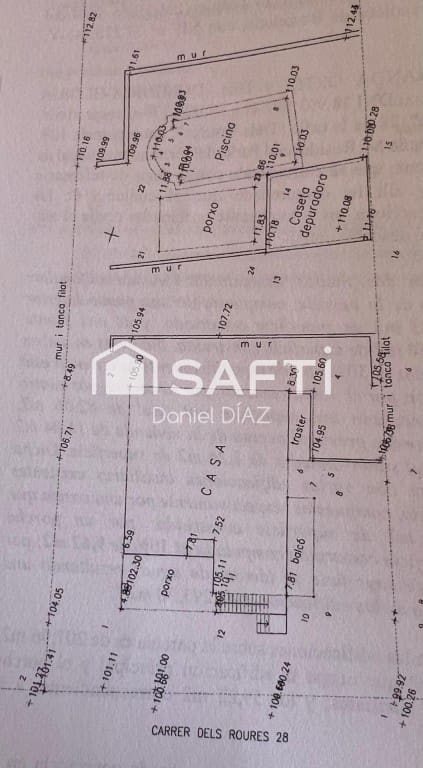 7 soveværelse Finca/Landehus til salg i Macanet de la Selva med swimmingpool garage - € 315.000 (Ref: 9595401)