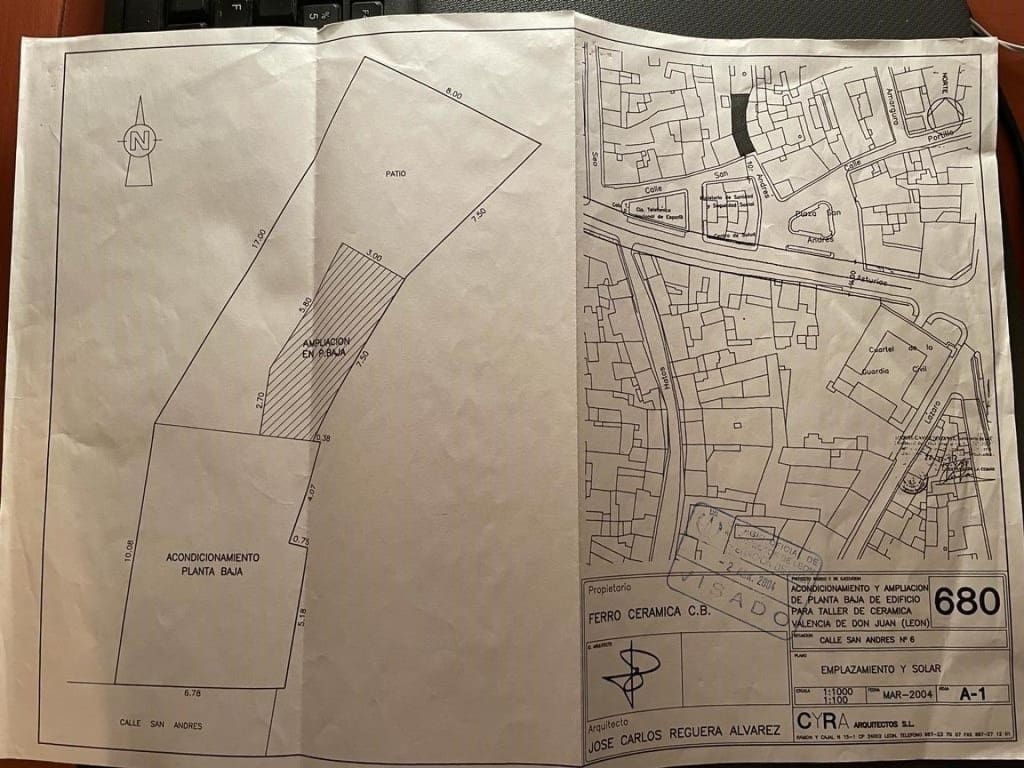 1 sovrum Radhus till salu i Valencia de Don Juan - 74 900 € (Ref: 9595483)