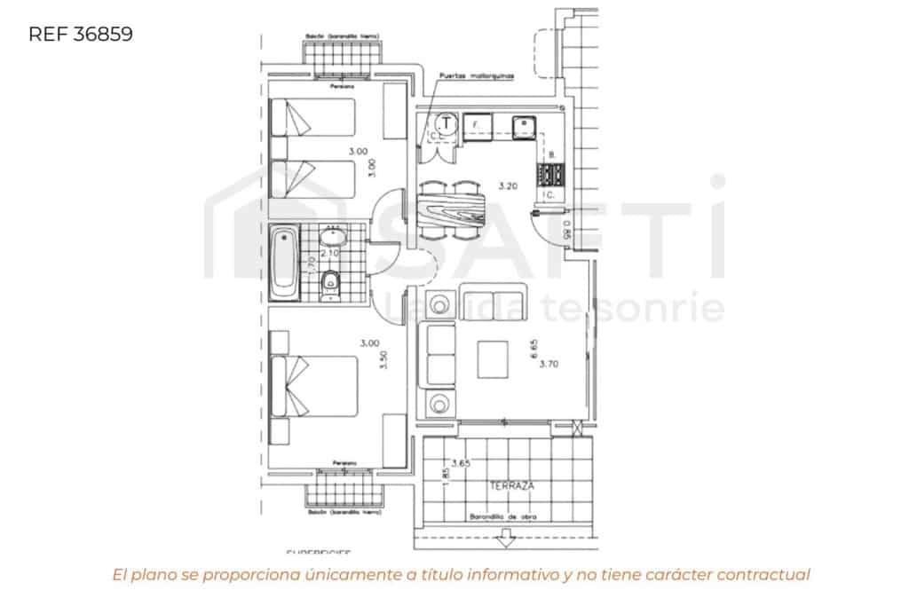 2 slaapkamer Appartement te koop in Benitachell / Benitatxell - € 240.000 (Ref: 9595756)