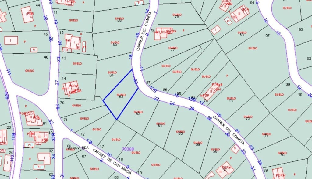 Bouwgrond te koop in Olivella - € 44.000 (Ref: 9595766)