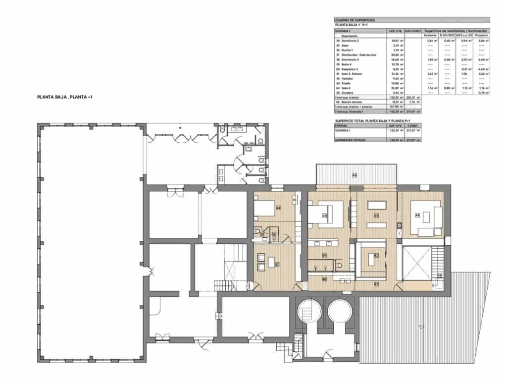 5 soveværelse Finca/Landehus til salg i Canyelles - € 465.500 (Ref: 9595770)