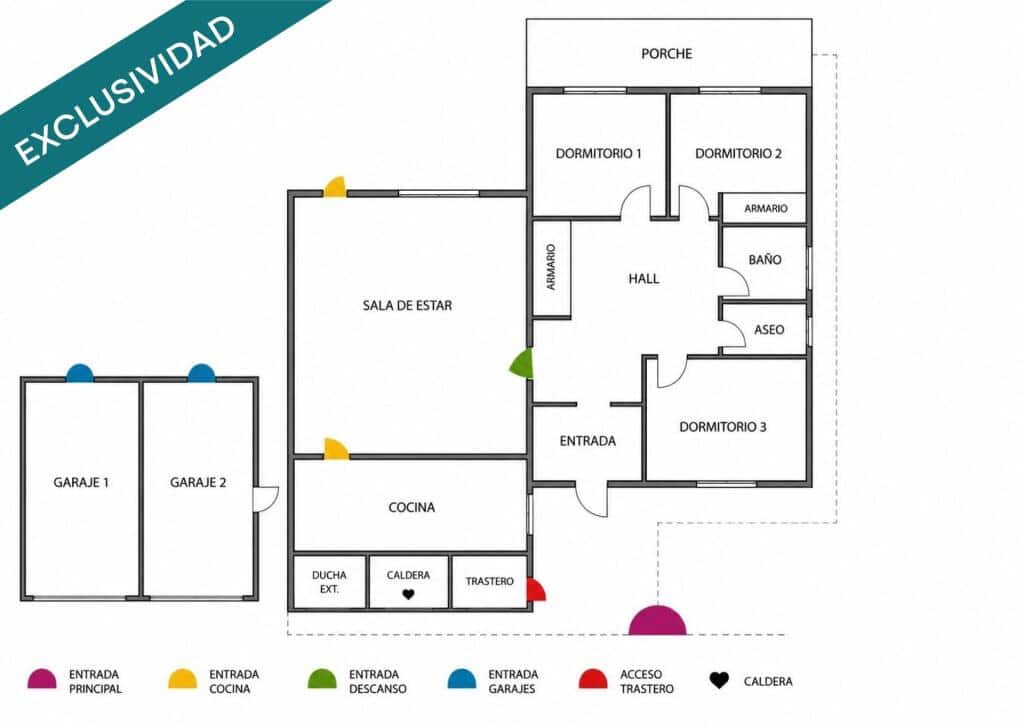 3 soverom Villa til salgs i Manacor med garasje - € 549 000 (Ref: 9595793)