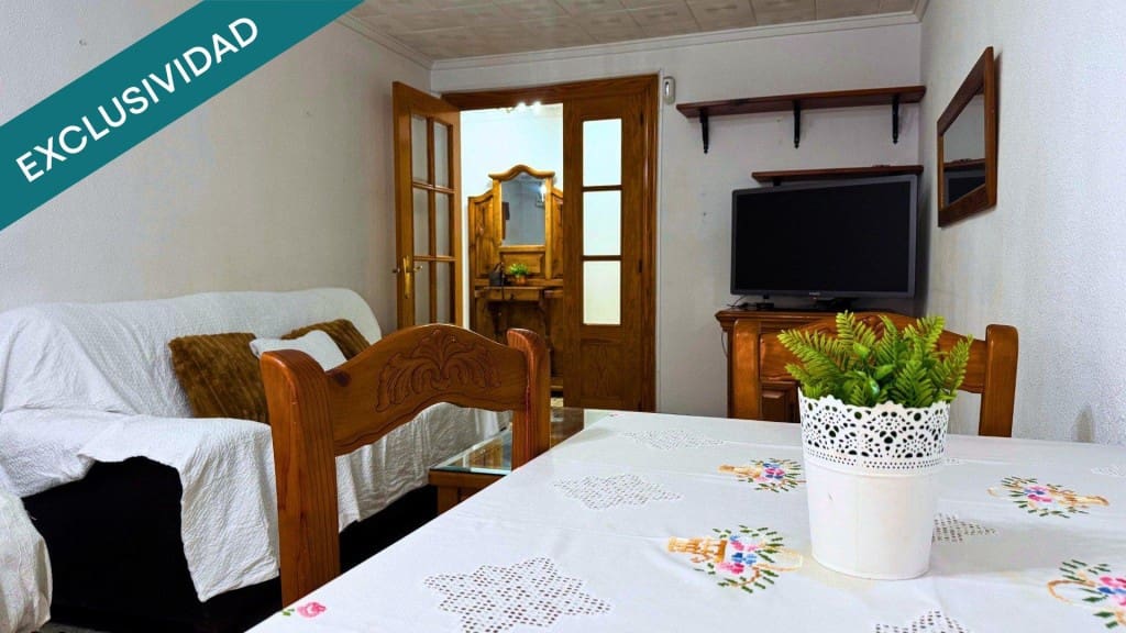 3 makuuhuone Huoneisto myytävänä paikassa Alicante kaupunki - 149 000 € (Ref: 9595836)