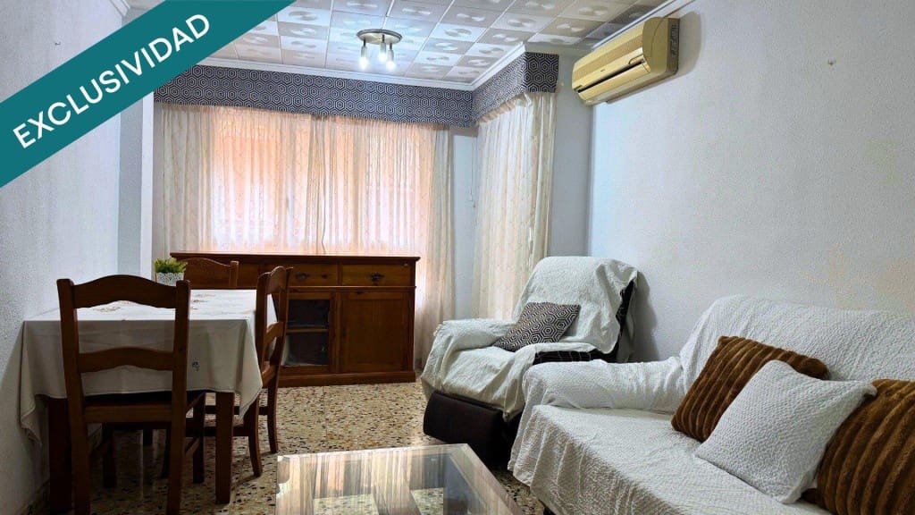 3 makuuhuone Huoneisto myytävänä paikassa Alicante kaupunki - 149 000 € (Ref: 9595836)