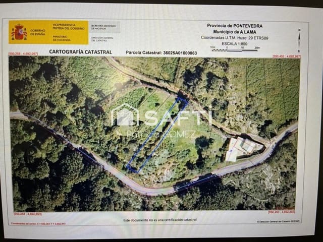 Mark till salu i A Lama - 6 825 € (Ref: 9595890)