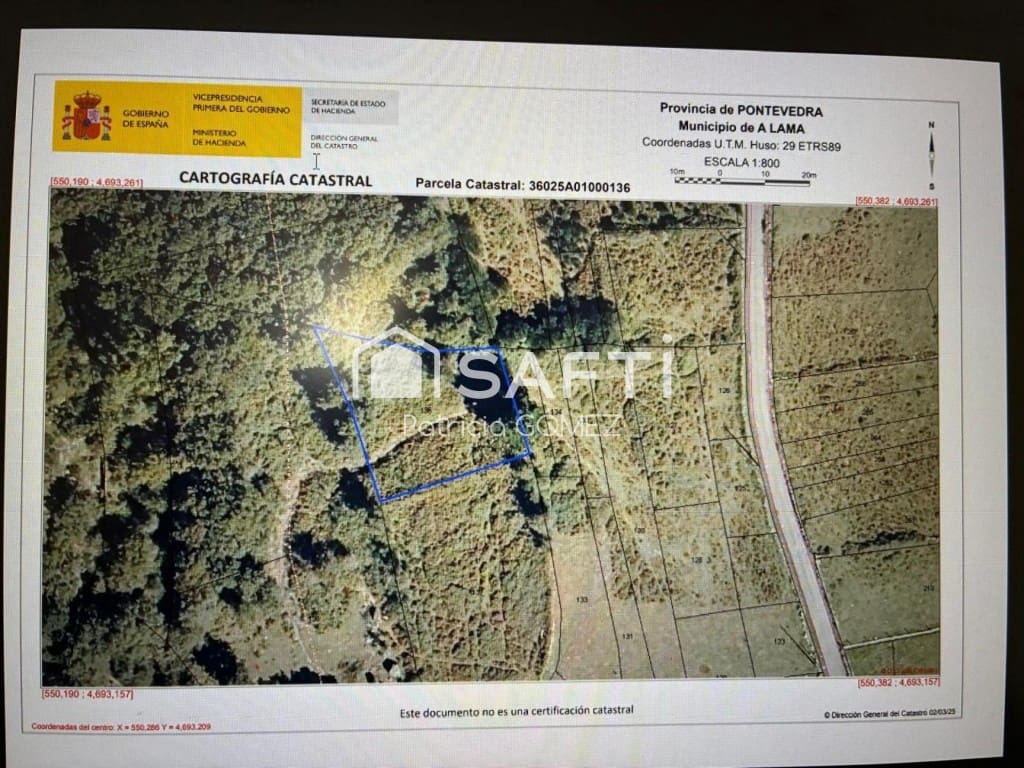 Mark till salu i A Lama - 15 375 € (Ref: 9595893)