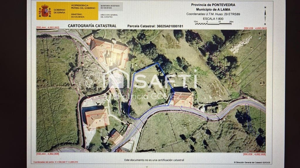 Byggegrund til salg i A Lama - € 17.475 (Ref: 9595895)