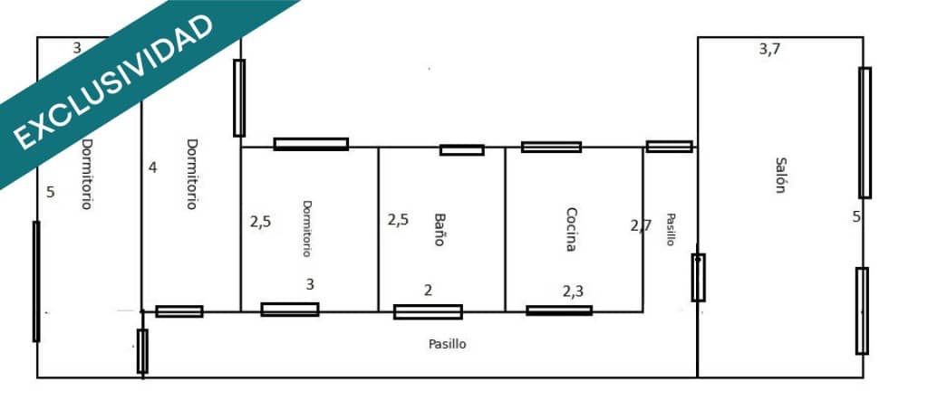 3 makuuhuone Huoneisto myytävänä paikassa Castello de la Plana - 139 000 € (Ref: 9595964)