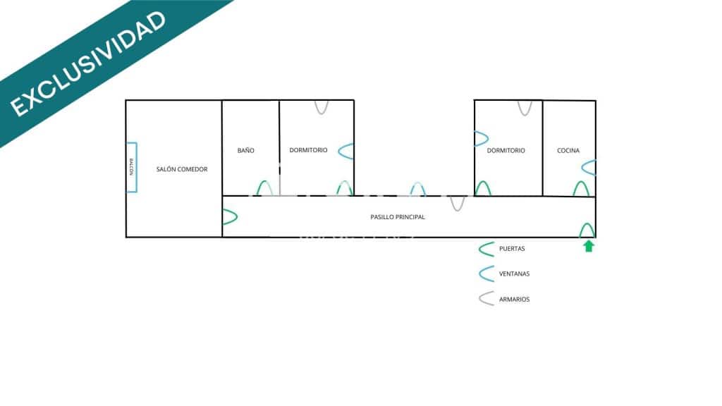 2 Zimmer Apartment zu verkaufen in Yuncos mit Garage - 180.000 € (Ref: 9595979)
