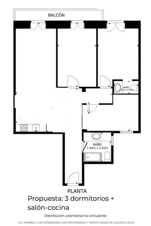 3 bedroom Apartment for sale in Donostia-San Sebastian - € 610,000 (Ref: 9595980)