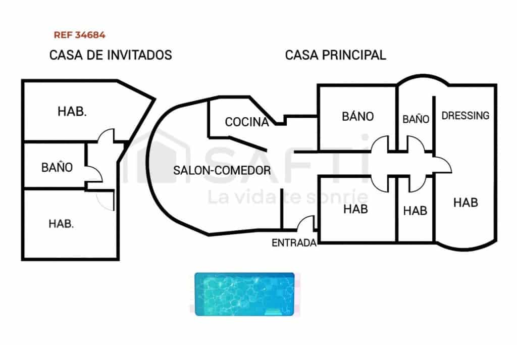 5 soveværelse Villa til salg i Pedreguer med swimmingpool garage - € 960.000 (Ref: 9596019)