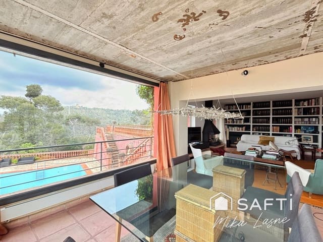 6 Zimmer Villa zu verkaufen in Vallvidrera, El Tibidabo i Les Planes, Barcelona Stadt mit Pool Garage - 1.389.000 € (Ref: 9607975)