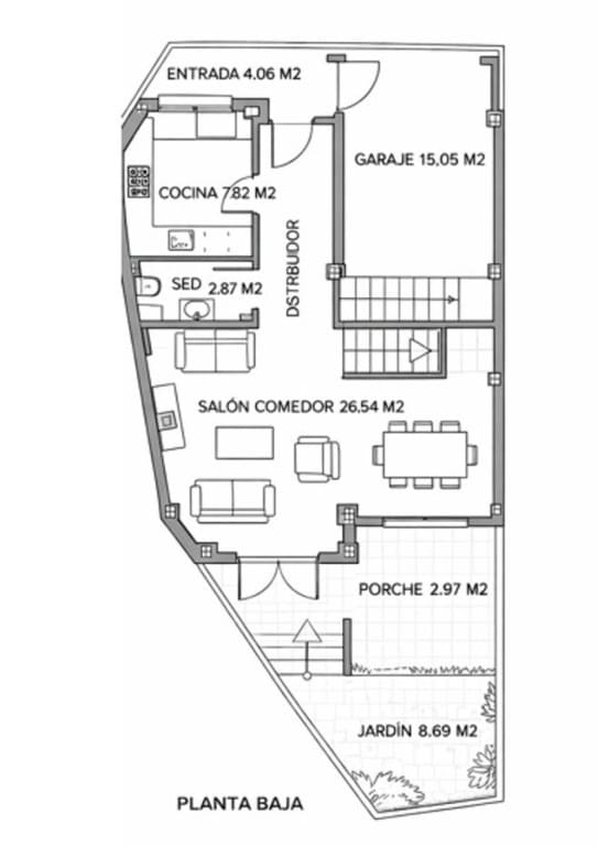 3 sovrum Radhus till salu i Olmeda de las Fuentes med garage - 340 000 € (Ref: 9619282)