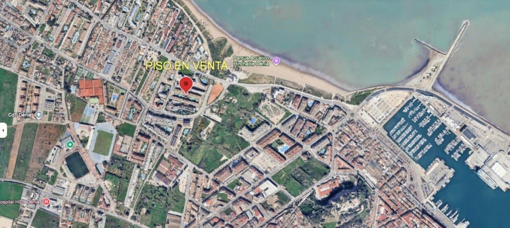 2 soverom Leilighet til salgs i Denia med svømmebasseng garasje - € 279 000 (Ref: 9619302)