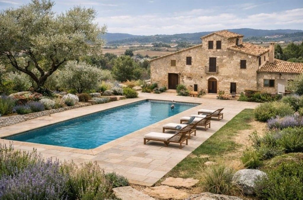 8 chambre Finca/Maison de Campagne à vendre à Font-rubi - 930 000 € (Ref: 9637417)