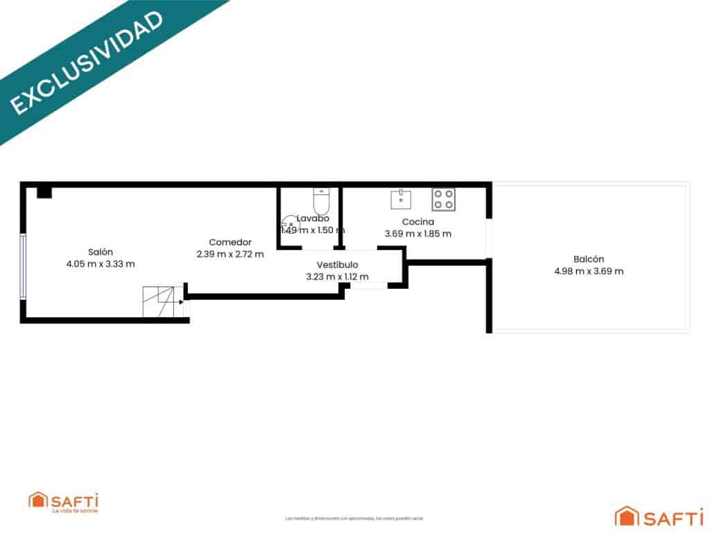 2 bedroom Flat for sale in Guadalajara city with garage - € 200,000 (Ref: 9637419)