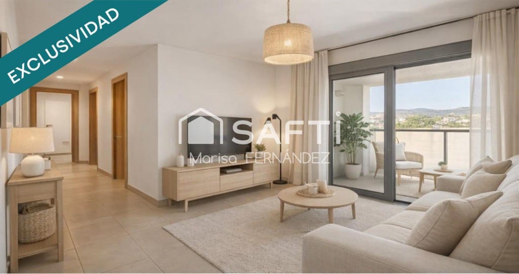 3 makuuhuone Huoneisto myytävänä paikassa La Villajoyosa / Vila Joiosa mukana uima-altaan - 245 000 € (Ref: 9637425)