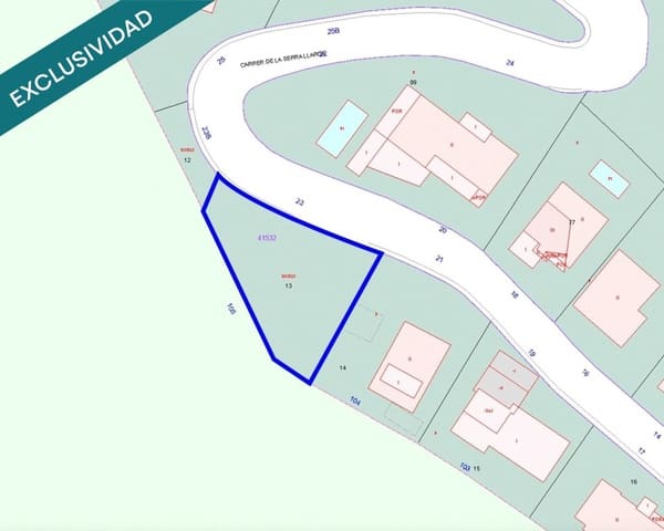 Byggegrund til salg i Blanes - € 280.000 (Ref: 9644635)