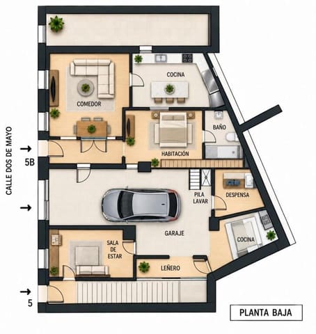 8 soverom Villa til salgs i Teresa de Cofrentes med garasje - € 171 500 (Ref: 9690464)