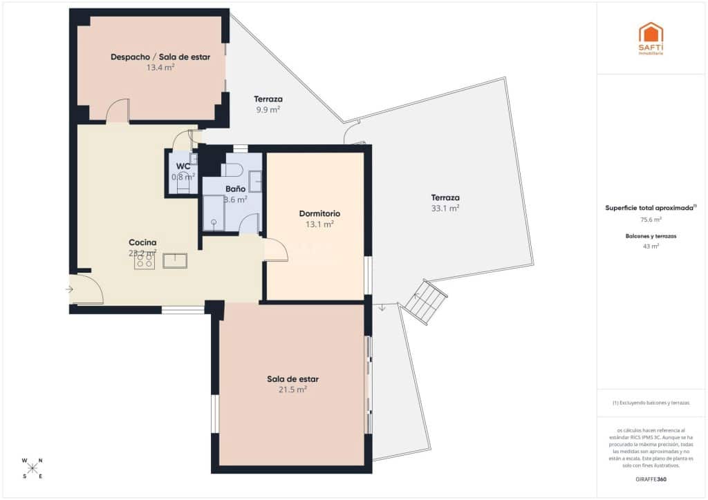 2 chambre Appartement à vendre à Palma de Mallorca - 560 000 € (Ref: 9731983)