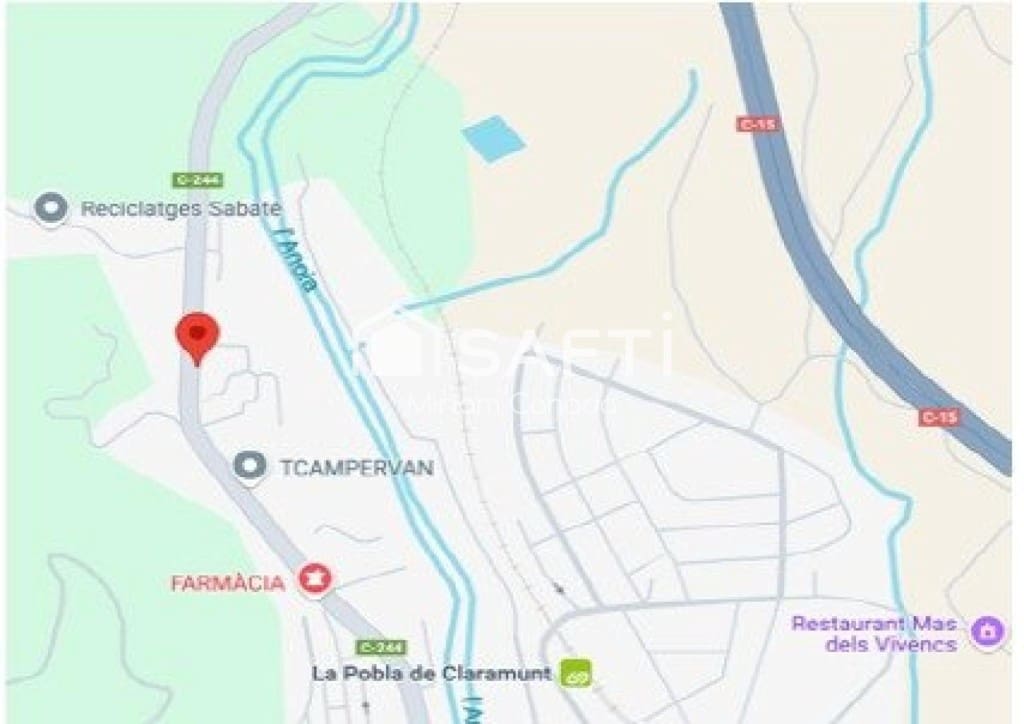 3 sovrum Finca/Hus på landet till salu i La Pobla de Claramunt - 95 000 € (Ref: 9772888)