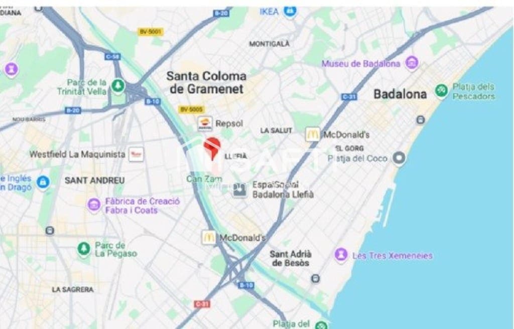 3 soveværelse Lejlighed til salg i Santa Coloma de Gramenet - € 155.000 (Ref: 9777949)