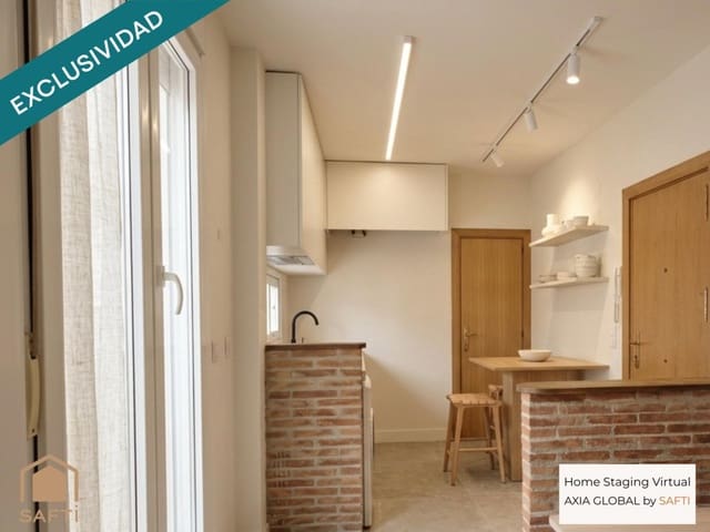 1 soveværelse Lejlighed til salg i Donostia-San Sebastián - € 190.000 (Ref: 9783182)
