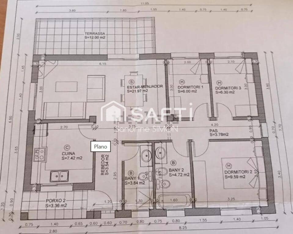 5 sypialnia Willa na sprzedaż w Lloret de Mar z basenem - 349 000 € (Ref: 9788294)
