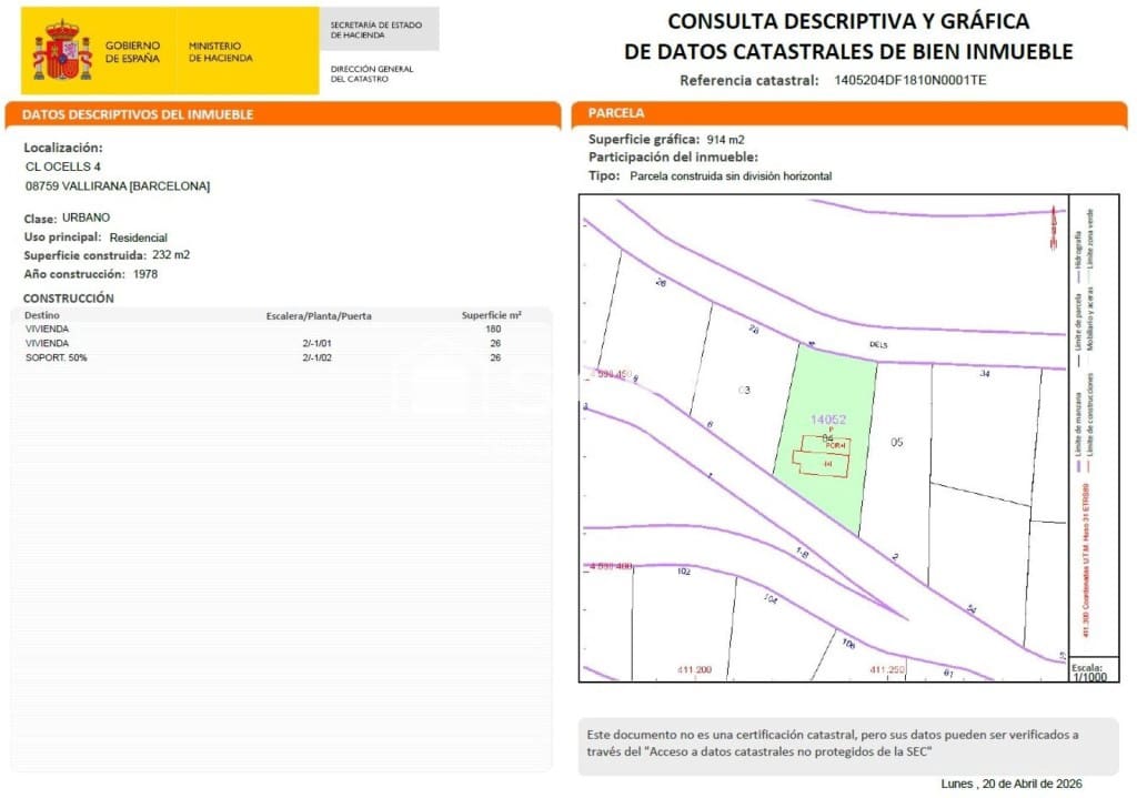 4 quarto Moradia para venda em Vallirana - 420 000 € (Ref: 9799102)