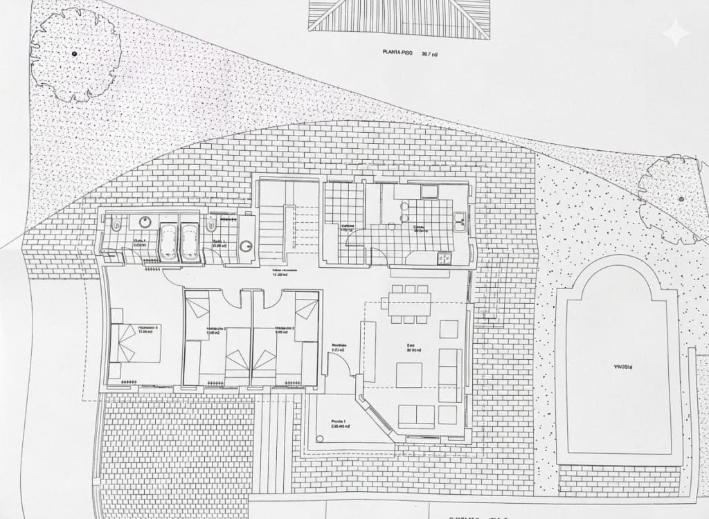 4 soverom Villa til salgs i Olivella med svømmebasseng garasje - € 399 000 (Ref: 9804191)