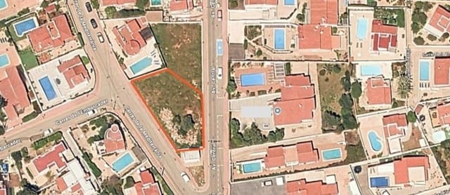 Building Plot for sale in Cala'n Porter, Alayor / Alaior - € 440,000 (Ref: 9806340)