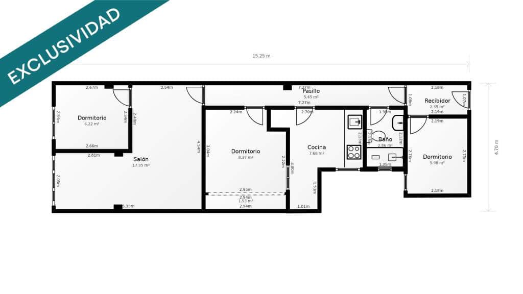 3 sypialnia Apartament na sprzedaż w Sagunto / Sagunt - 169 000 € (Ref: 9806348)