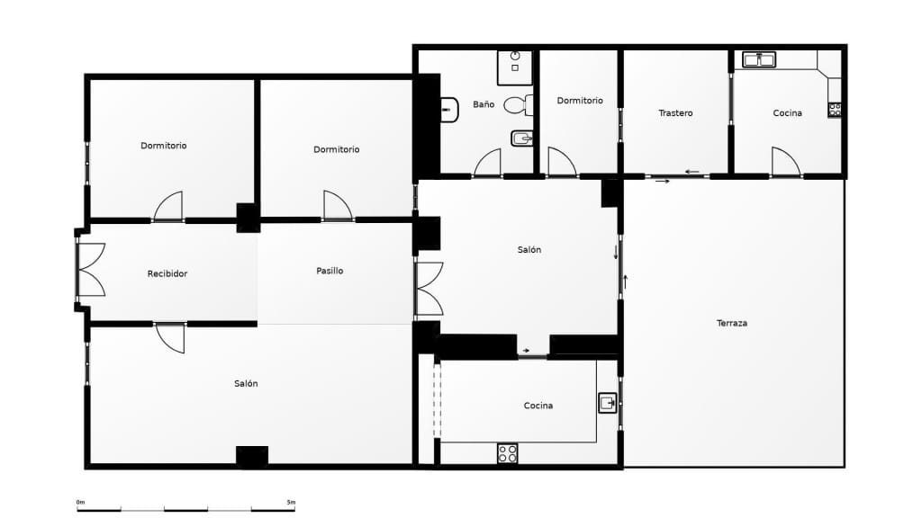 Apartamento de 3 habitaciones en Vallada en venta - 150.000 € (Ref: 9811448)
