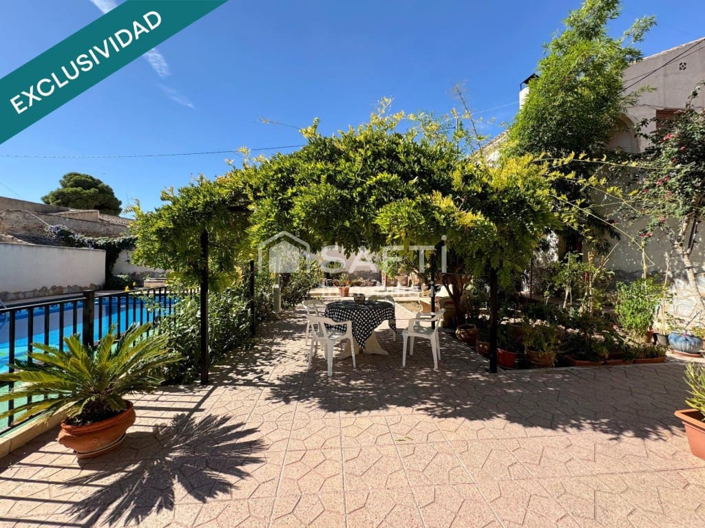8 chambre Villa/Maison à vendre à Monovar / Monover avec piscine - 299 000 € (Ref: 9811457)