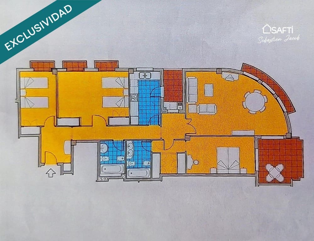 3 sypialnia Apartament na sprzedaż w Javea / Xabia z garażem - 450 000 € (Ref: 9811463)