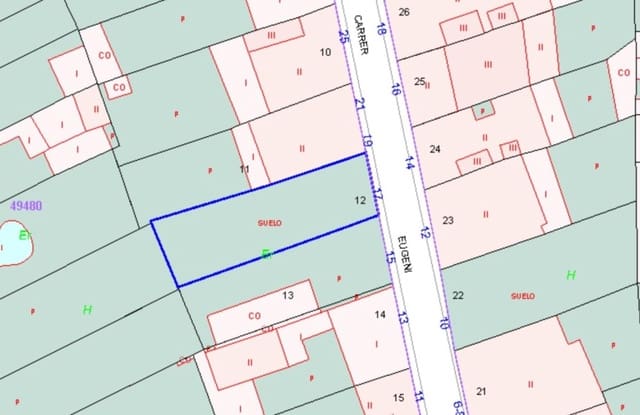 Byggetomt til salgs i Sant Pere de Ribes - € 170 000 (Ref: 9811469)