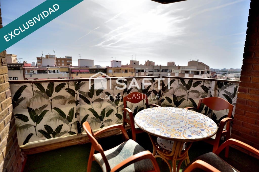 3 quarto Penthouse para venda em San Juan de Alicante / Sant Joan d'Alacant com garagem - 267 500 € (Ref: 9817945)