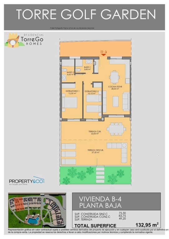3 soveværelse Villa til salg i Los Alcazares - € 338.900 (Ref: 9831148)