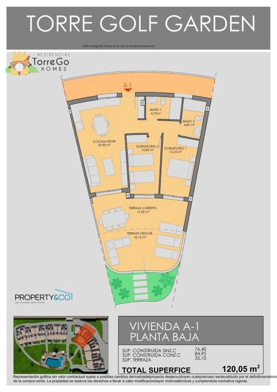 3 soveværelse Villa til salg i Los Alcazares - € 338.900 (Ref: 9831148)