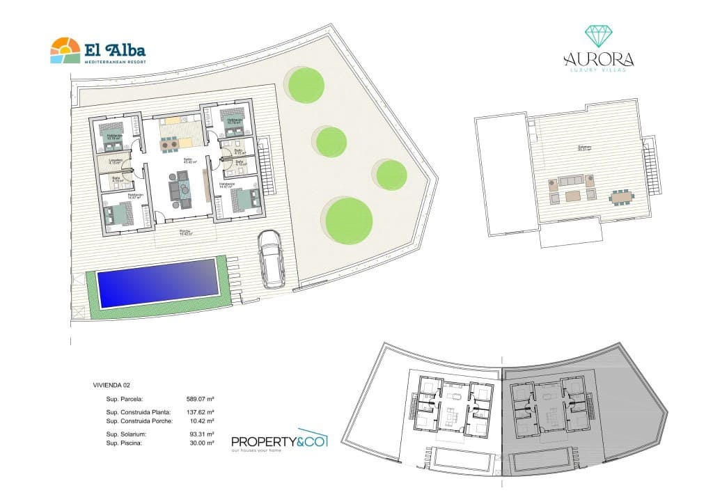4 quarto Moradia em Banda para venda em Roldan com piscina - 674 500 € (Ref: 9831151)