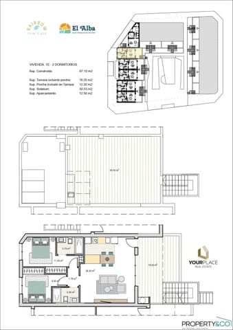 Chalet de 2 habitaciones en Roldan, Torre-Pacheco en venta - 238.000 € (Ref: 9831152)