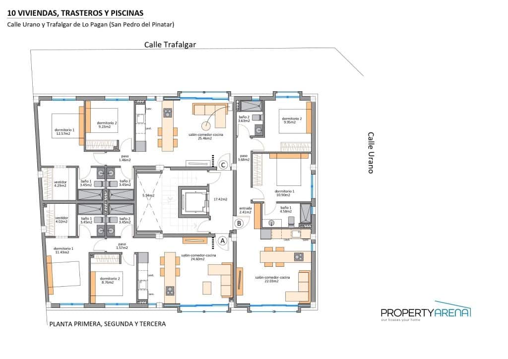 3 bedroom Penthouse for sale in Los Cuarteros with pool - € 949,900 (Ref: 9831168)