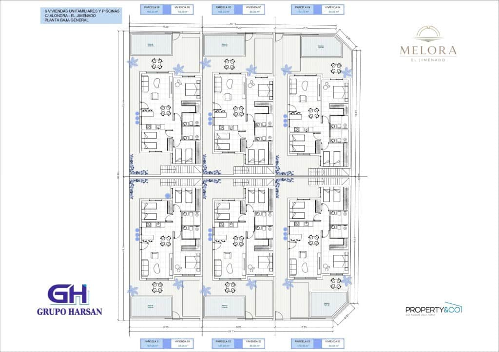 3 soverom Rekkehus til salgs i Murcia by med svømmebasseng - € 259 900 (Ref: 9831170)