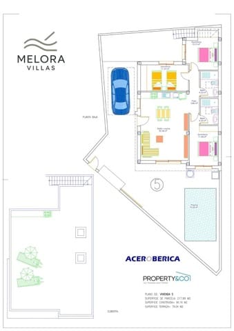 3 soverom Rekkehus til salgs i Balsicas, Torre-Pacheco med svømmebasseng - € 314 900 (Ref: 9831171)
