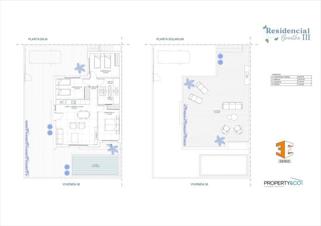 3 soverom Rekkehus til salgs i Balsicas, Torre-Pacheco med svømmebasseng - € 330 000 (Ref: 9831174)
