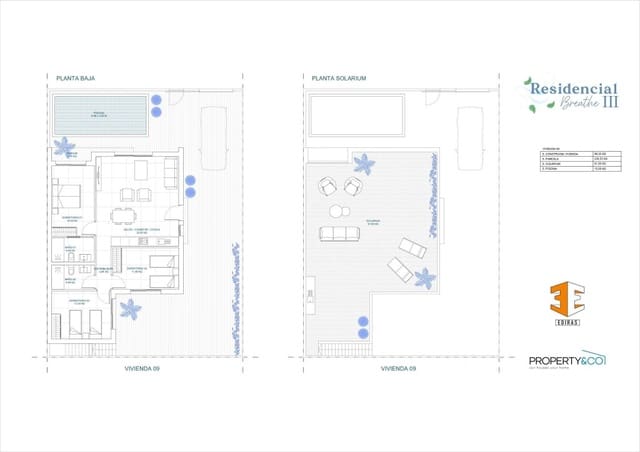 3 soverom Rekkehus til salgs i Balsicas, Torre-Pacheco med svømmebasseng - € 330 000 (Ref: 9831174)