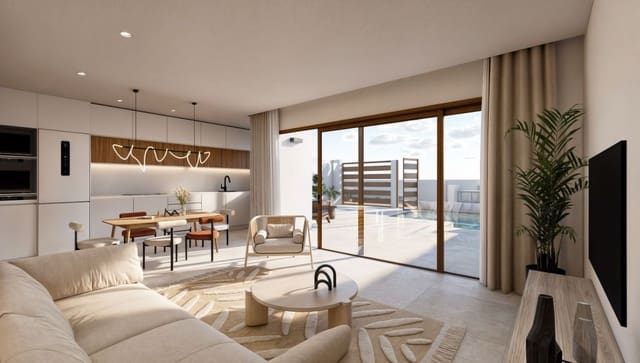 3 makuuhuone Rivitalo myytävänä paikassa Hortichuela, Torre-Pacheco mukana uima-altaan - 319 900 € (Ref: 9831180)