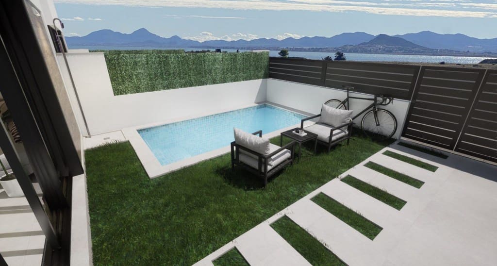 3 quarto Moradia em Banda para venda em Los Alcazares com piscina - 419 900 € (Ref: 9831188)